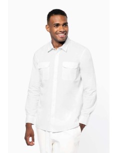 K-KA590-MEN'S LONG-SLEEVED SAFARI SHIRT 2